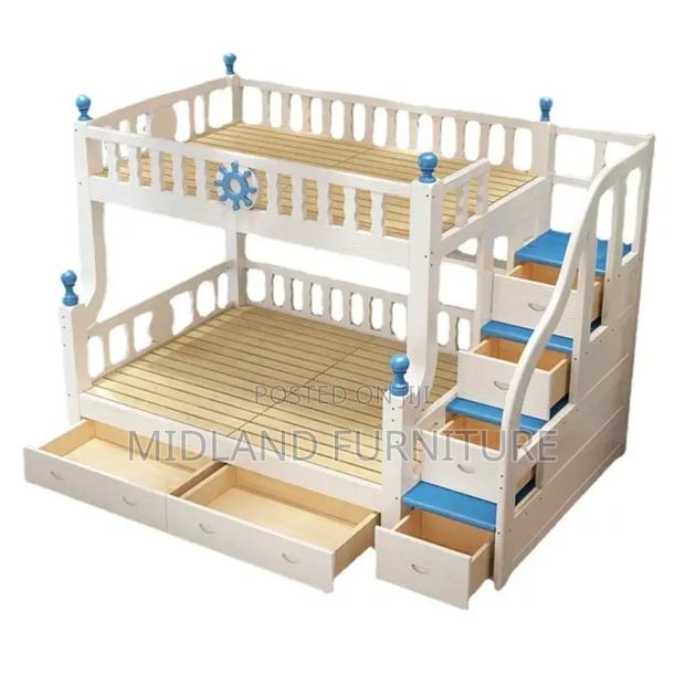 Bunkbed With Slide / Double Deckers With Pullout Drawers - thumbnail 2