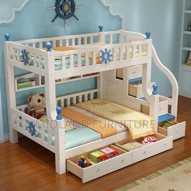 Bunkbed With Slide / Double Deckers With Pullout Drawers - thumbnail 3