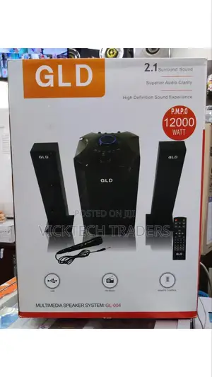 Multimedia Speaker System GLD 004,12000watts