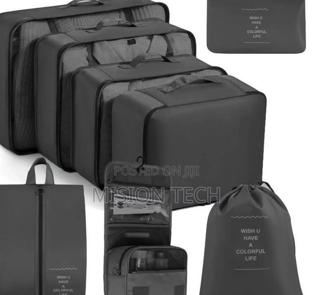 *8pcs Luggage Travel Organizers for Suitcase With Toiletry 