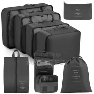 *8pcs Luggage Travel Organizers for Suitcase With Toiletry 