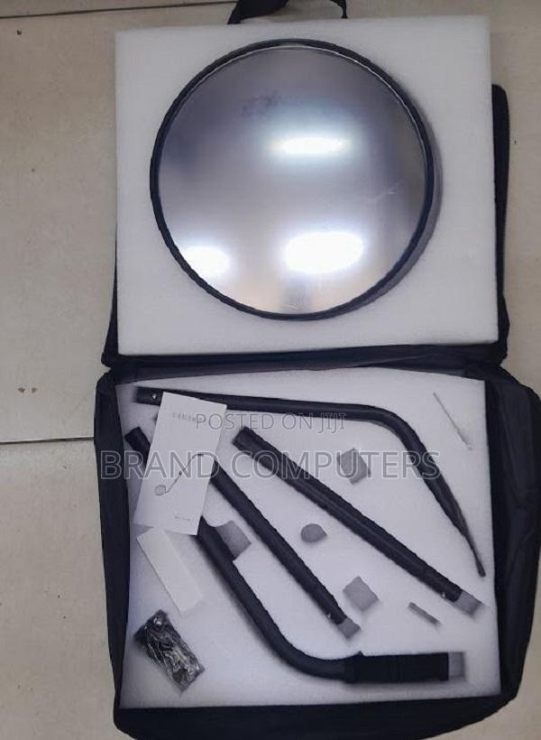 Circular Undersearch Mirror for Vehicle Inspection