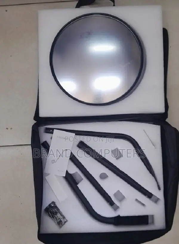 Circular Undersearch Mirror for Vehicle Inspection