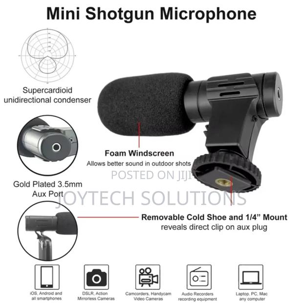 Original Mini Shoot Gun Microphone With A Blue Tooth Shutter - thumbnail 3