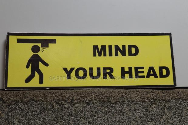 Mind Your Head Safety Signage - main view