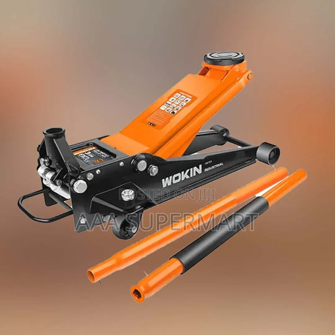Low Profile Trolley Jack, (Double Piston) 3 Ton