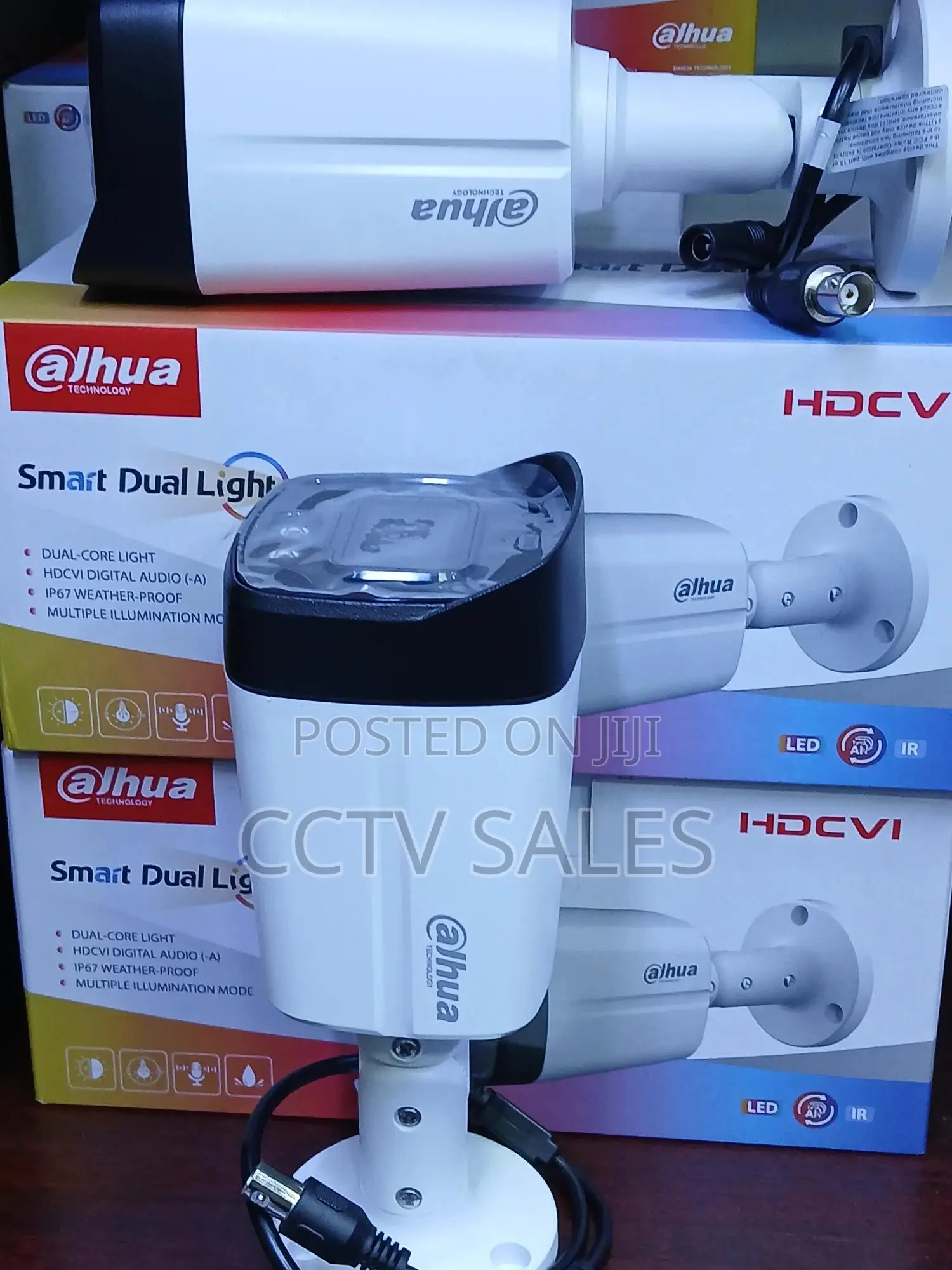 Dual Core Light Hdcvi Dahua Smart 40m Camera