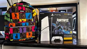 Ps5 Slim Digital With Fortnite Game and Fortnite Bag Free