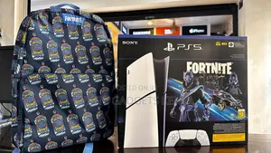Ps5 Slim Digital With Fortnite Game and Fortnite Bag Free