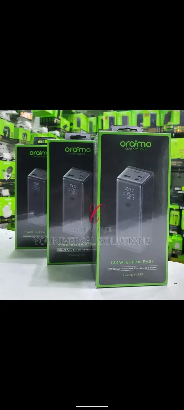 Oraimo Powerjet 130 OPB-727SQ 27,600mah *130W* Ultra