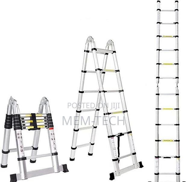 3.2m Aluminum Telescopic Ladder Extension - main view