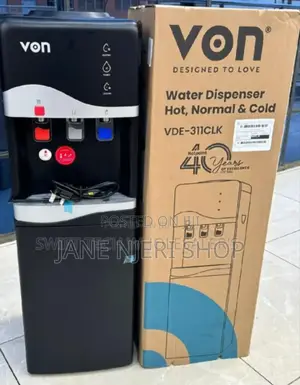 Hot Cold and Normal Von 3 Taps Dispenser
