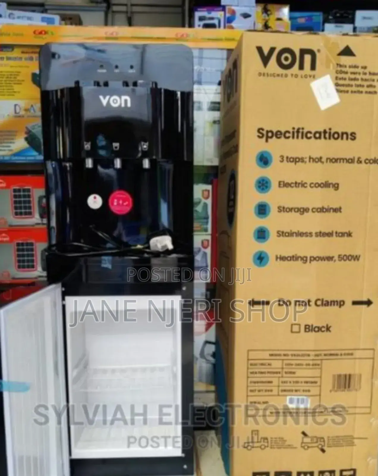 Restocked Von 3taps Dispenser
