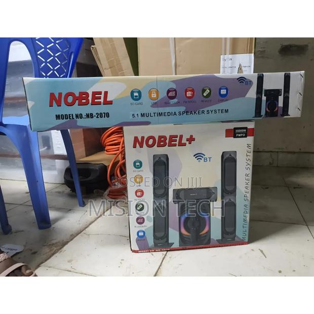 Nobel NB-2070 3.1 Subwoofer 55,000W PMPO Multimedia System
