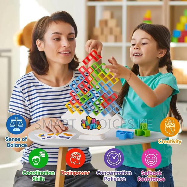 48 PC Tetra Tower Stacking Game*
 Exercise - thumbnail 3