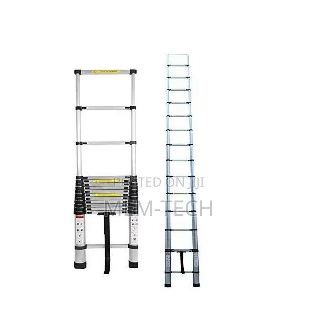 Telescopic Folding Ladder Extension Aluminum 6.2m