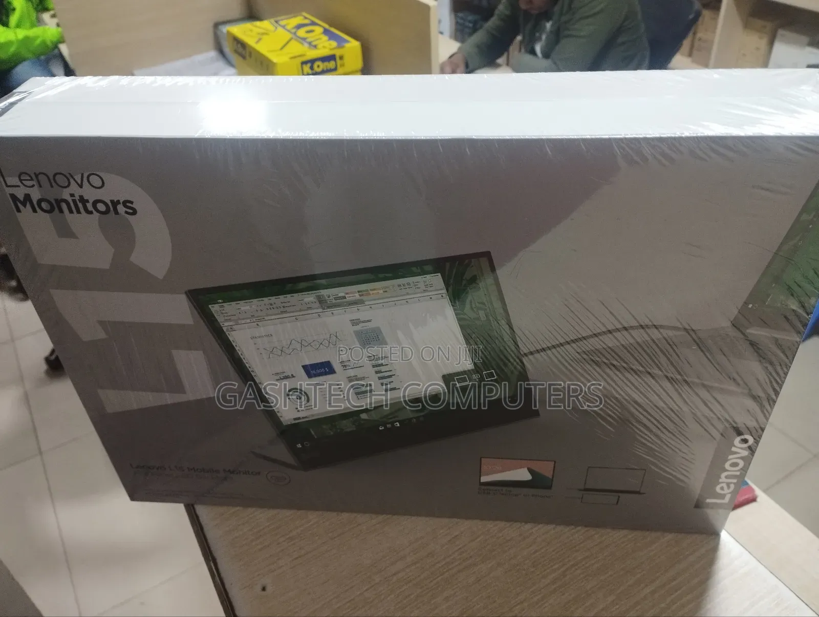 Lenovo 15.6 Inch Portable Monitor - L15