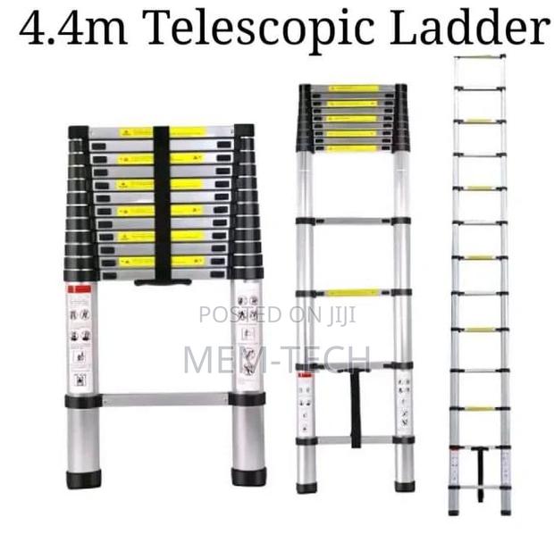 4.4M Aluminum Telescopic Ladder Multi-Purpose Extendable Fol