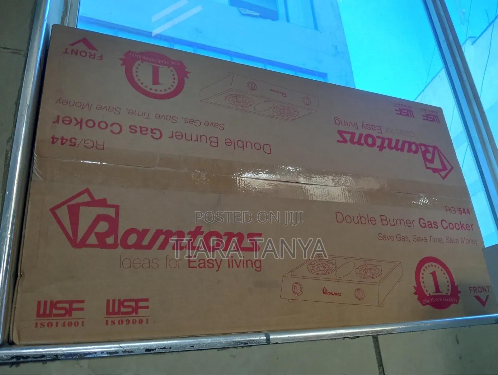 Ramtons Two Burner RG 544
