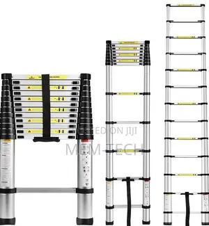 Aluminium Telescopic Ladder (500 Cm, 5 M, 16.4 Ft)