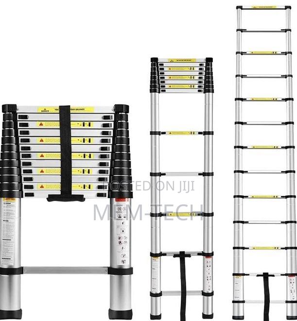 Aluminium Telescopic Ladder (500 Cm, 5 M, 16.4 Ft) - main view