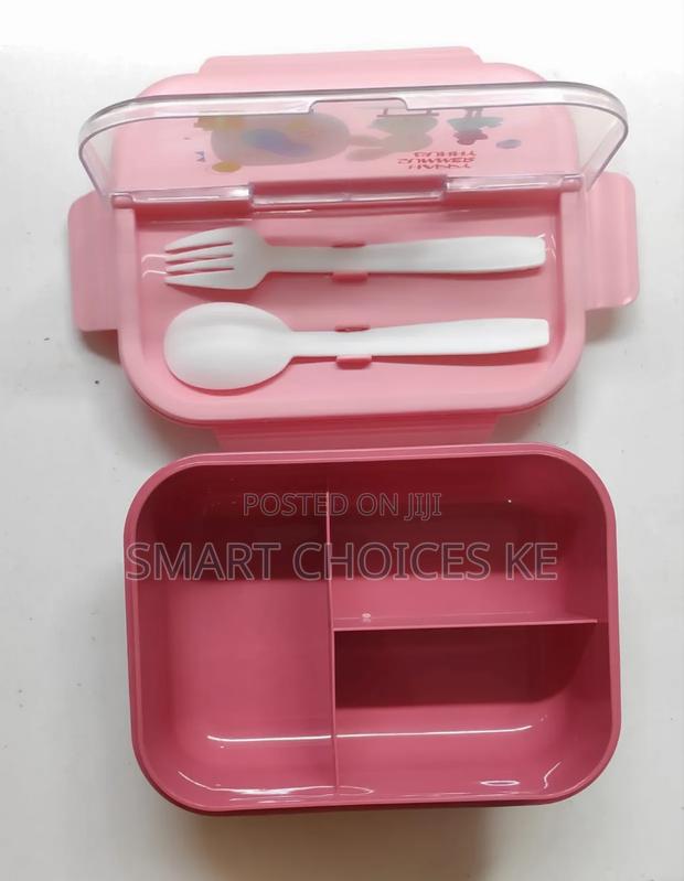 *3 Compartment Lunch Box For Kids, Big Lunch Box - thumbnail 4