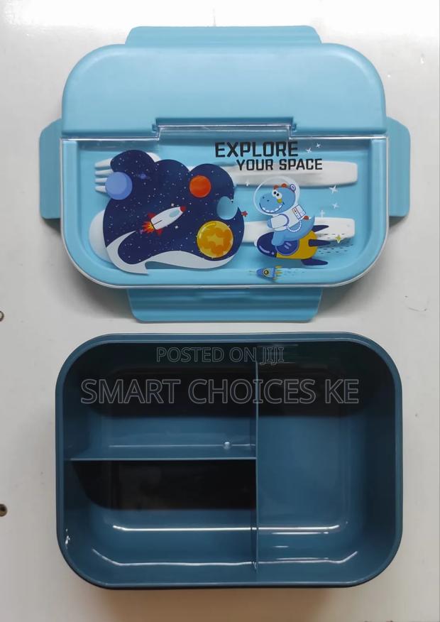 *3 Compartment Lunch Box For Kids, Big Lunch Box - thumbnail 5