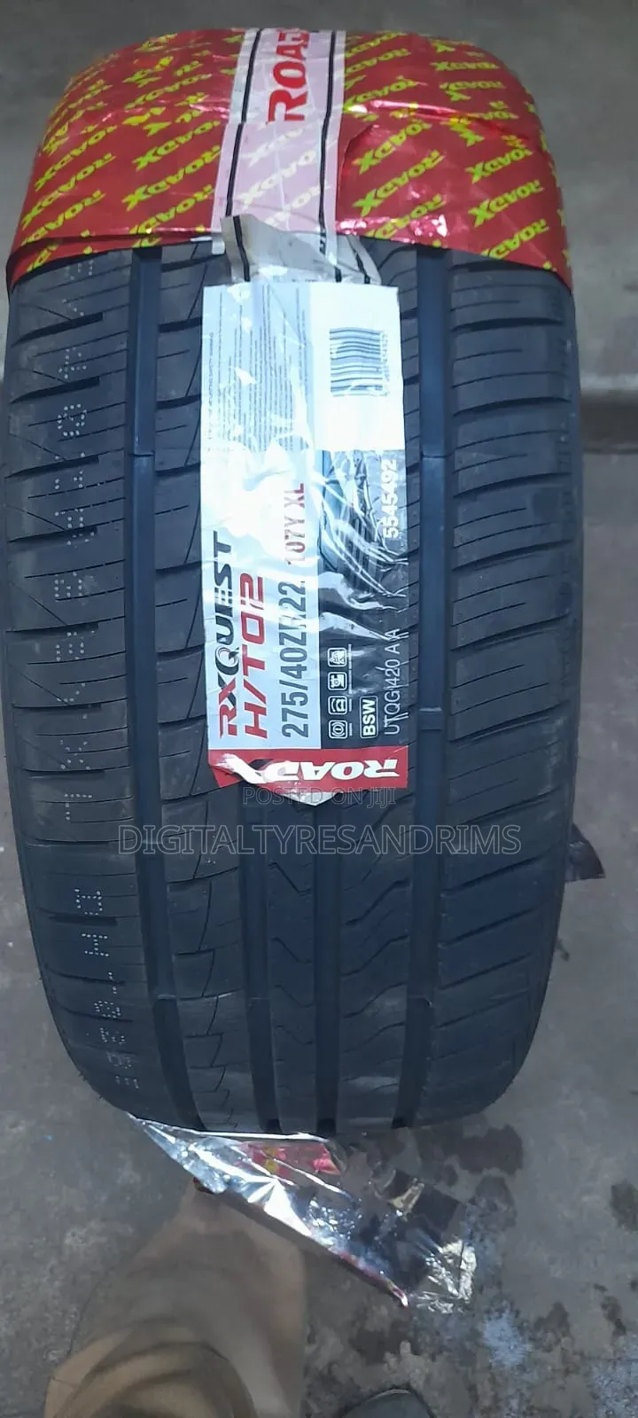 275/40r22 Road X Tyres Brand New