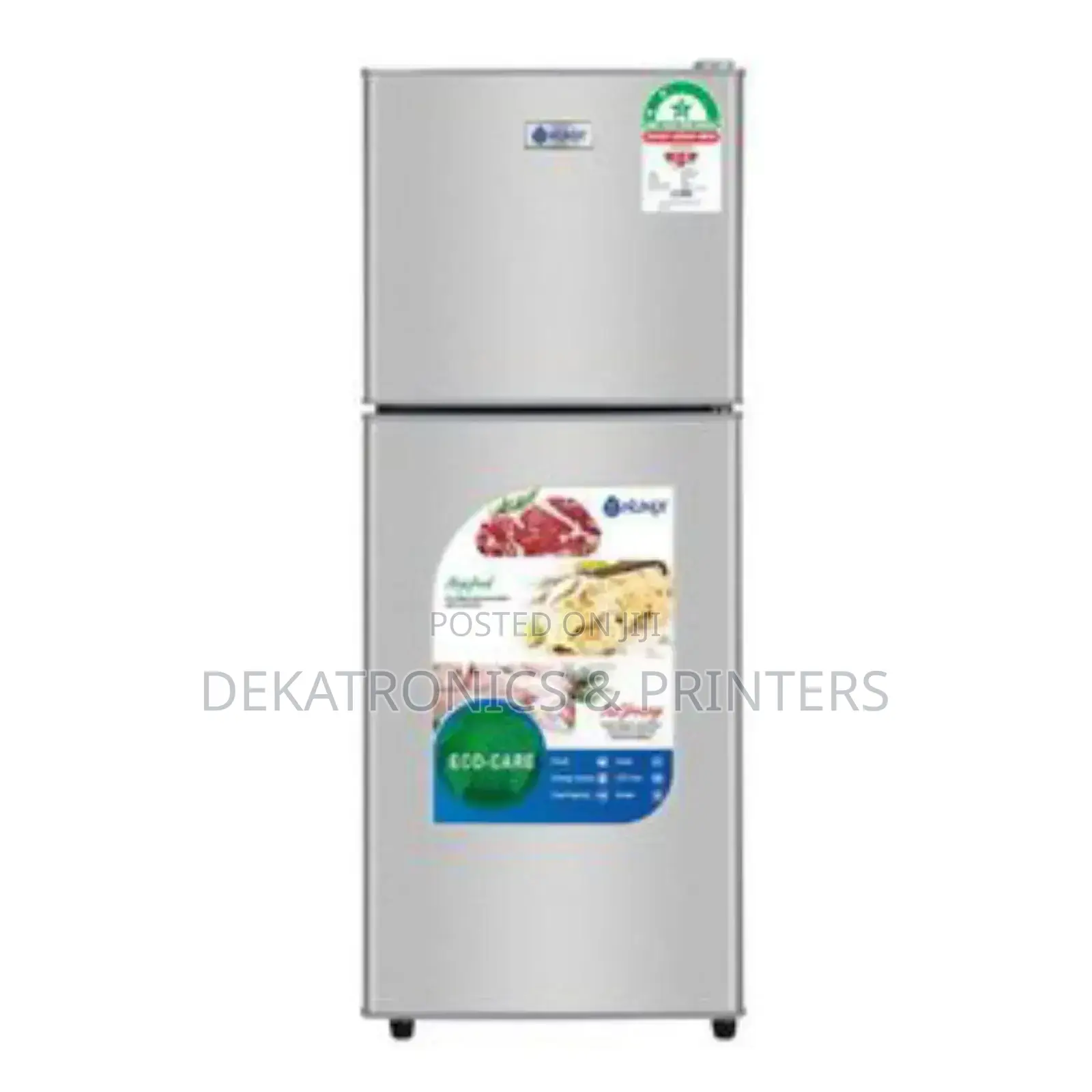 Nunix Double Door Fridge 138 Litres