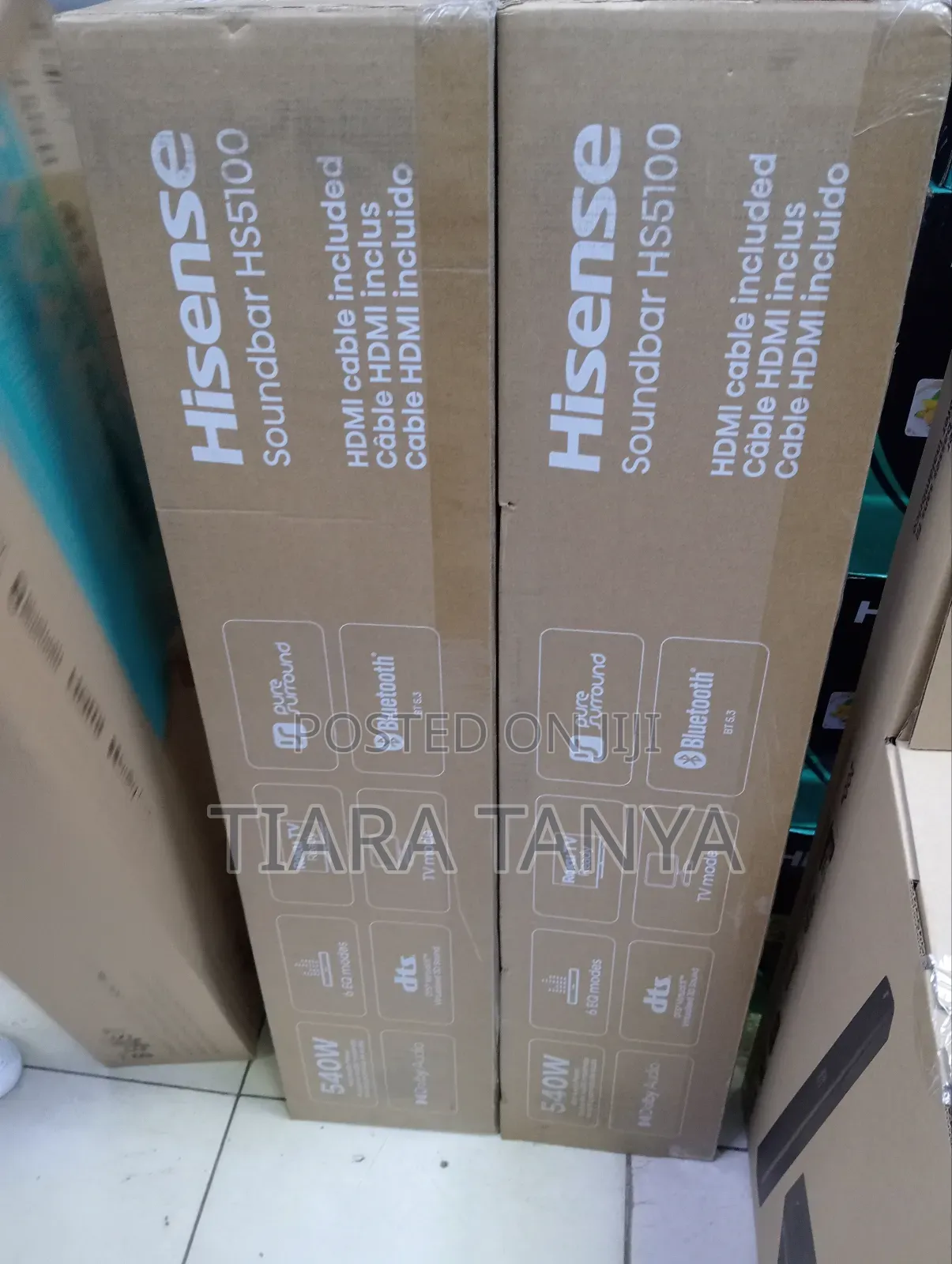 Hisense Soundbar 5.1 Channel 540w Hs5100