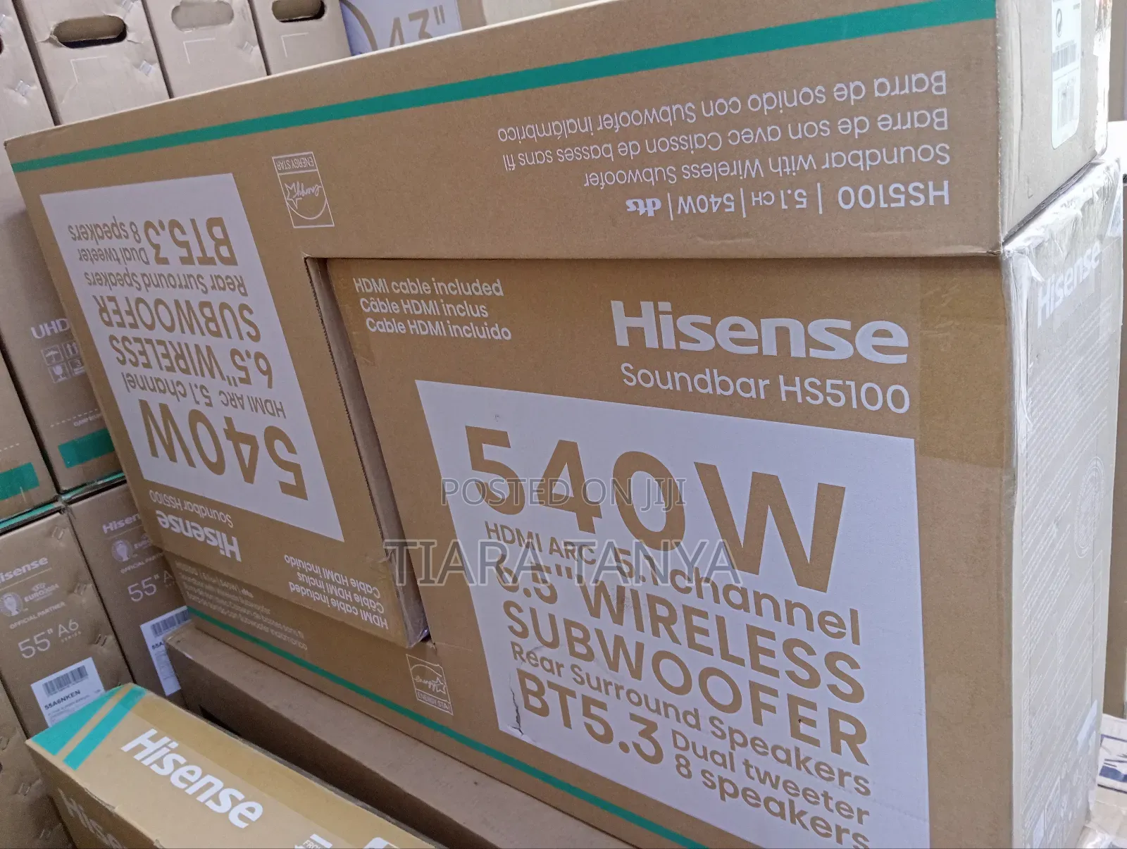 Hisense Soundbar 5.1 Channel 540w Hs5100