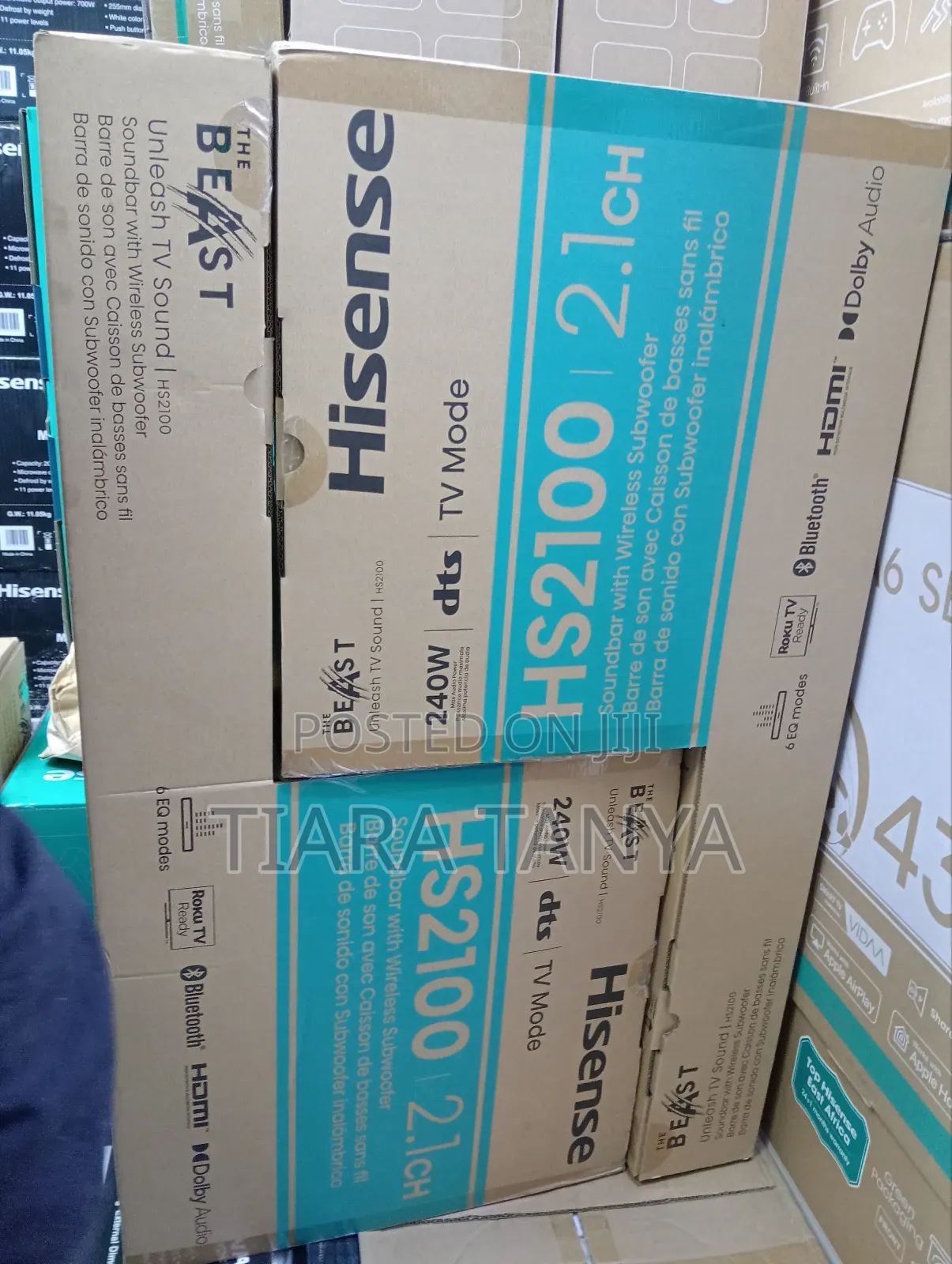 Hihisense Soundbar 2.1ch (The Beast) Hs2100