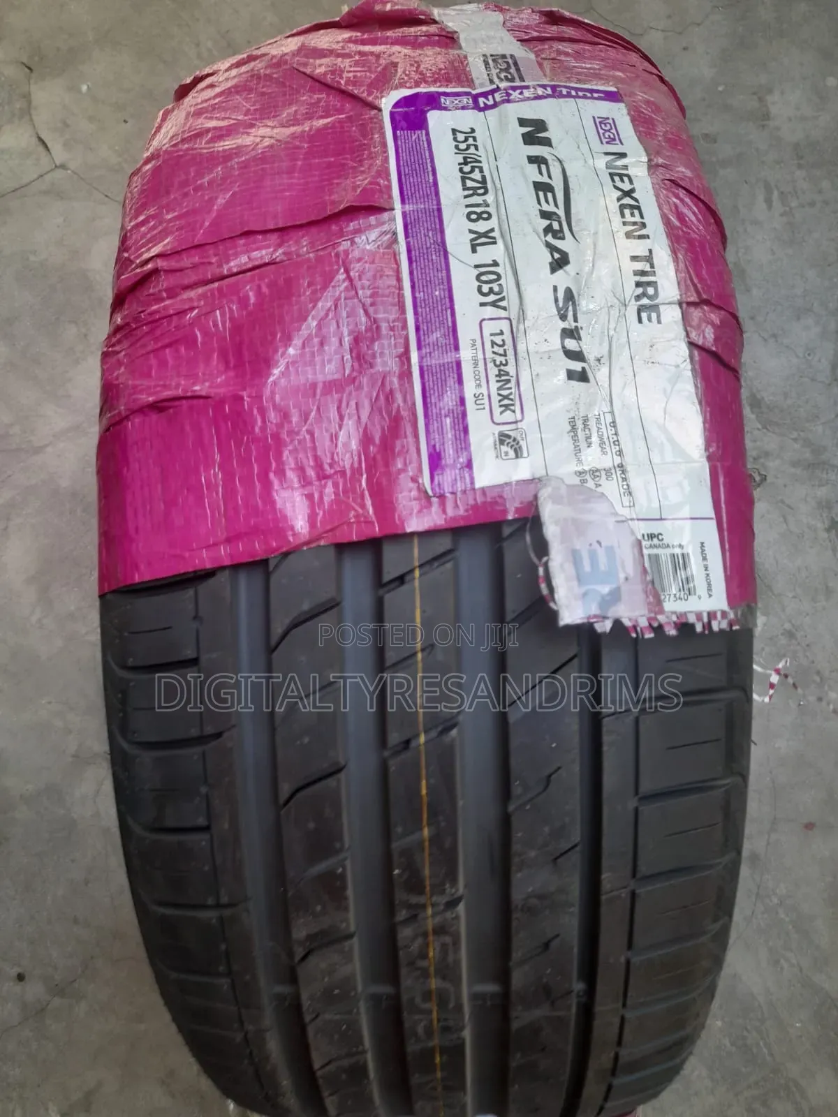 255/45r18 Nexen Tyres Made in Korea Brand New