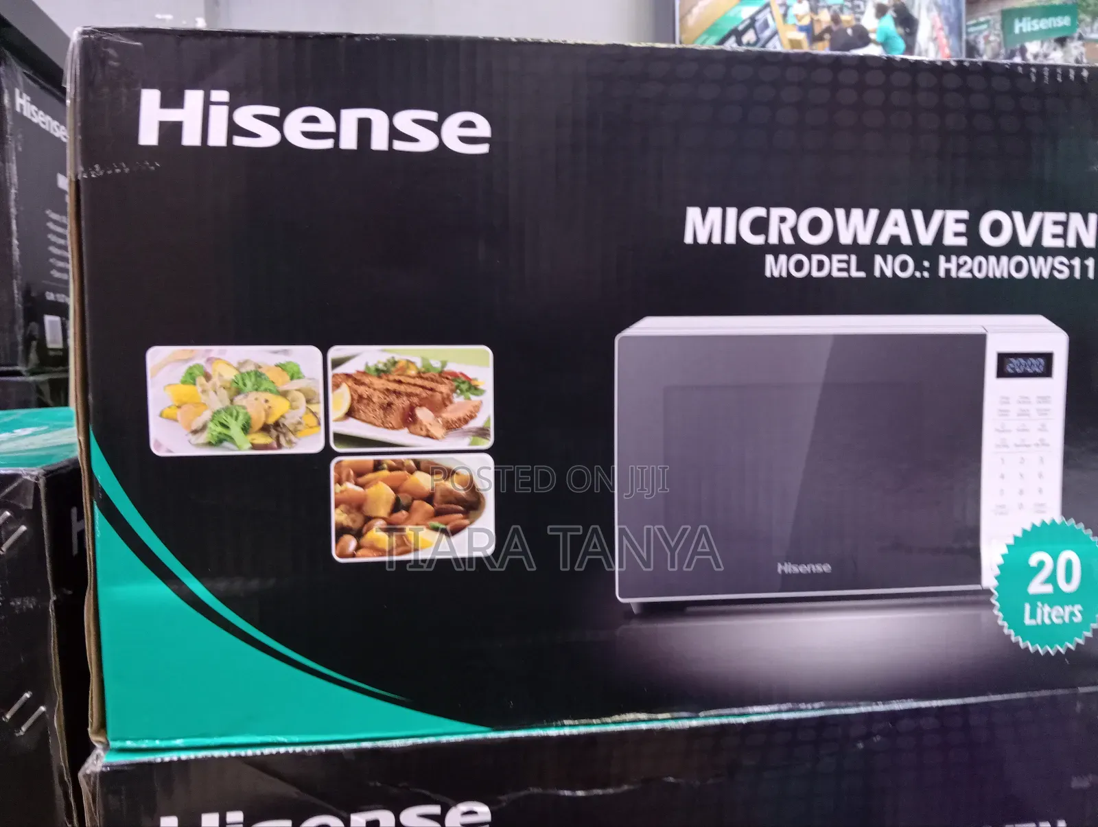 Hisense 20L Digital Microwave Oven H20MOMWS11 (White)