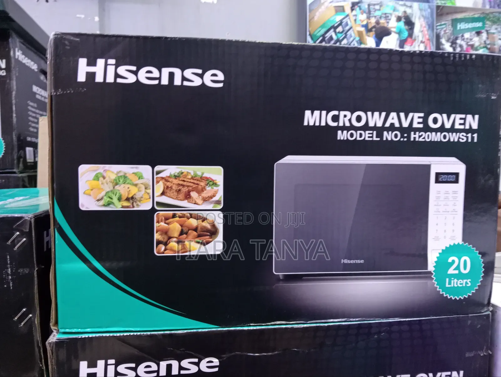 Hisense 20L Digital Microwave Oven H20MOMWS11 (White)