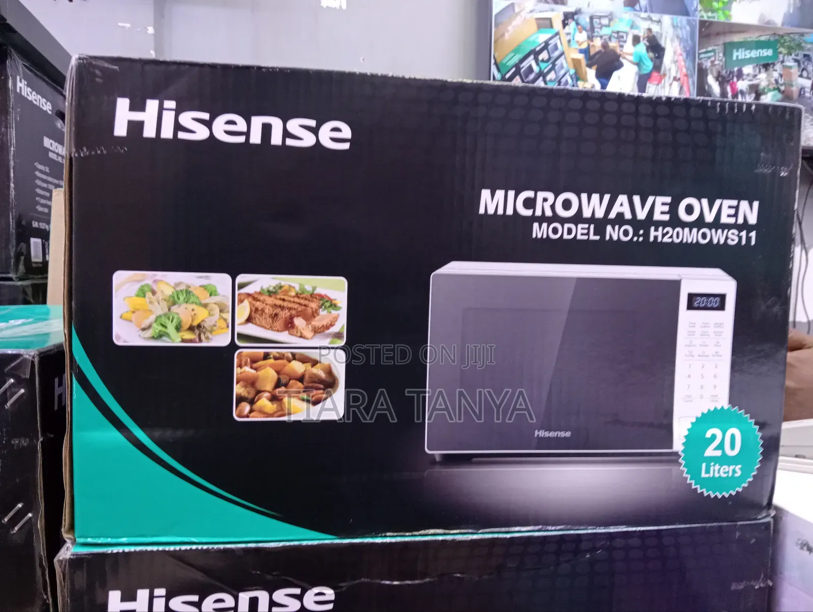 Hisense 20L Digital Microwave Oven H20MOMWS11 (White)