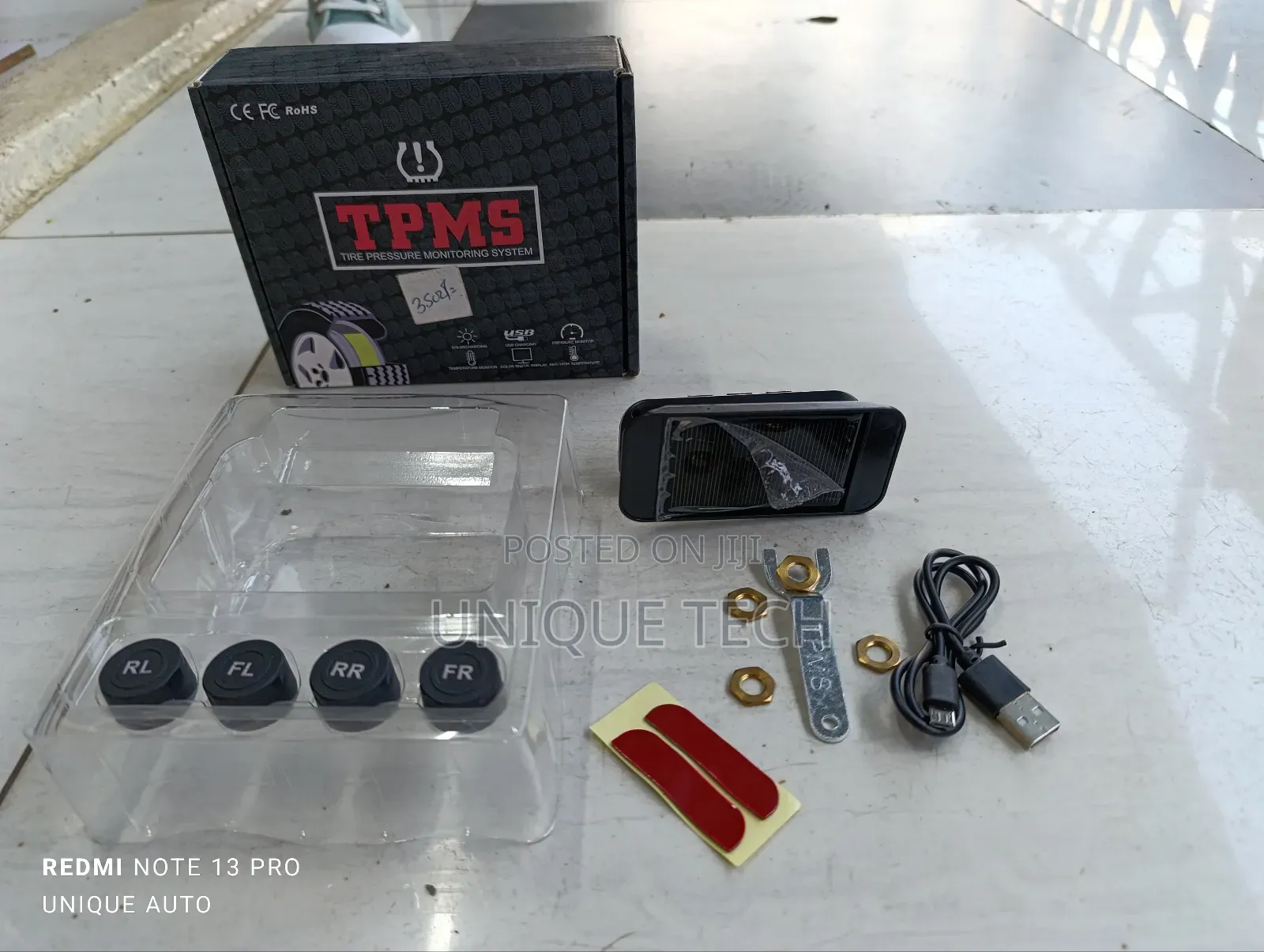 Tyre Monitoring System for Pressure
