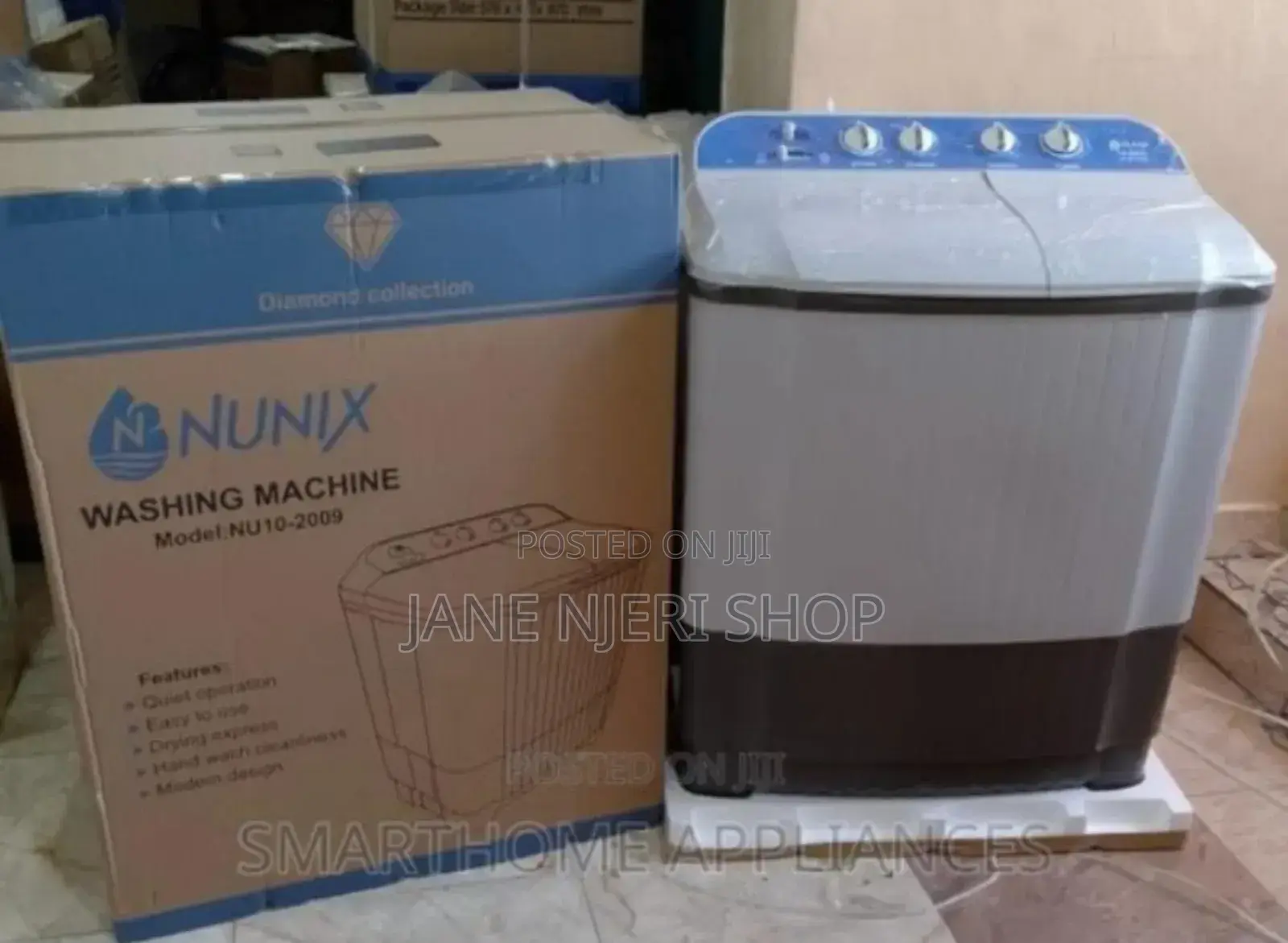 Nunix Washing Machine 10kgs