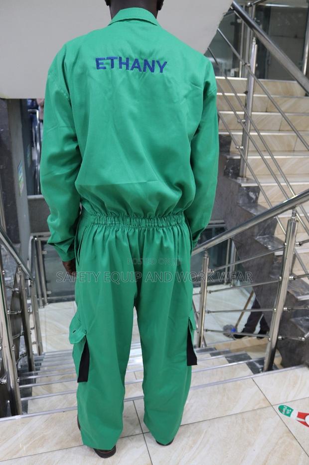 Cargo Overall-dark Green Branded - thumbnail 2