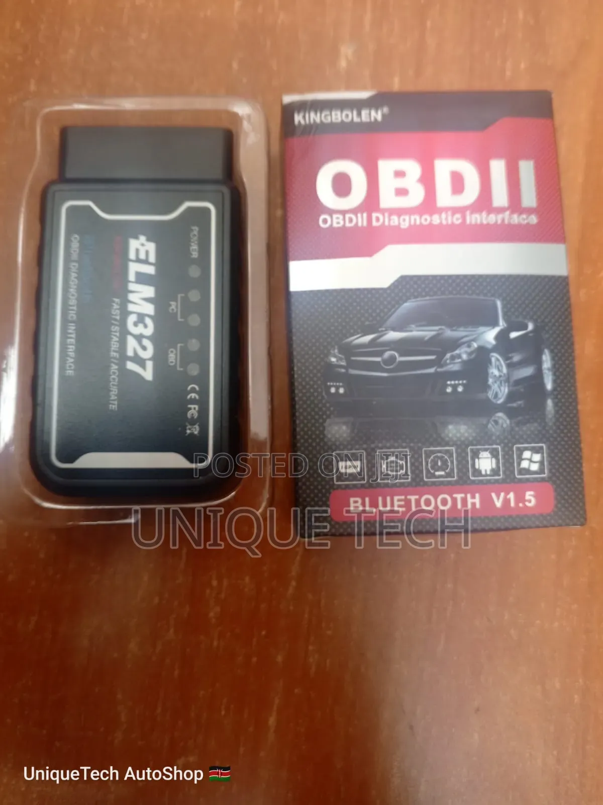 Wireless OBD-II Bluetooth Diagnostic Scanner