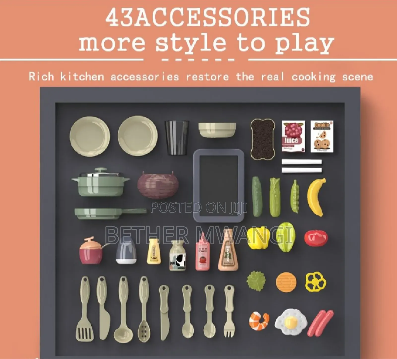 43pcs Kitchen Playset In Kenya