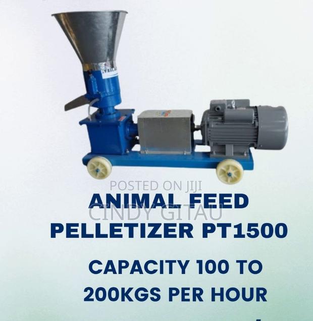 Animal Feed Pelletizer Pt1500 Capacity 100-200kg/H