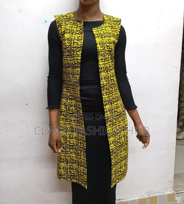 Knee Length Ladies Kitenge Kimono