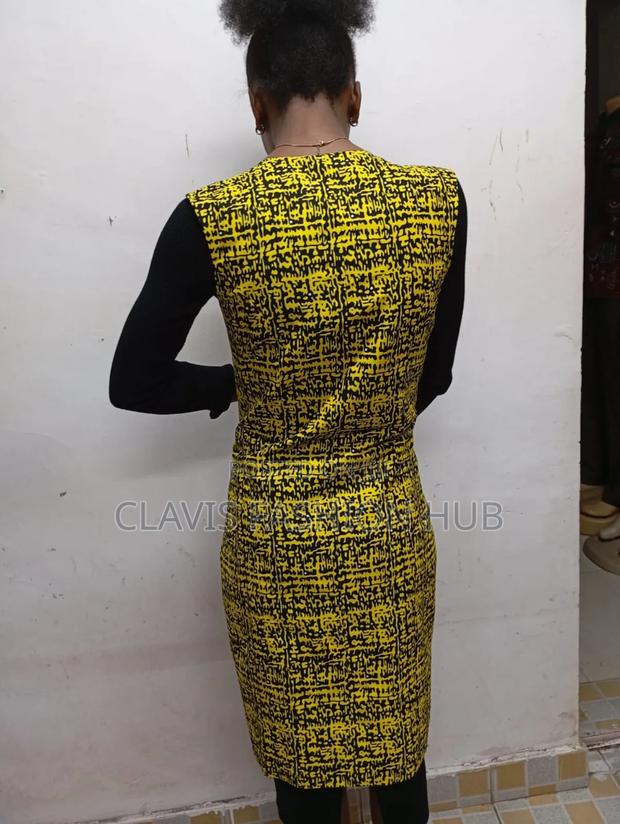 Knee Length Ladies Kitenge Kimono - thumbnail 2