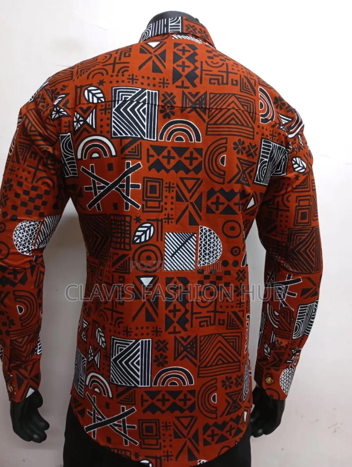 Full Kitenge Men Designer Shirts