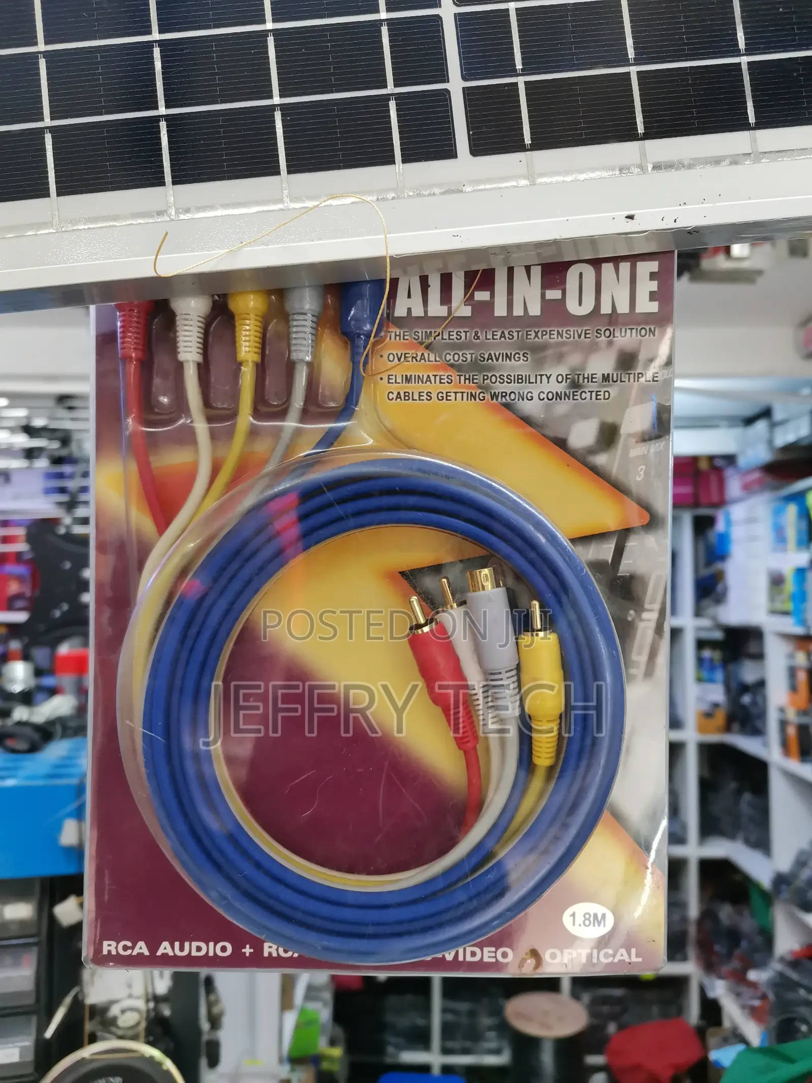 Audio Cables Rca Audio + Video + S Video + Optical