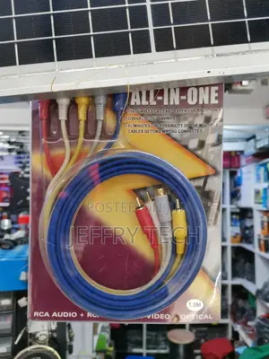 Audio Cables Rca Audio + Video + S Video + Optical
