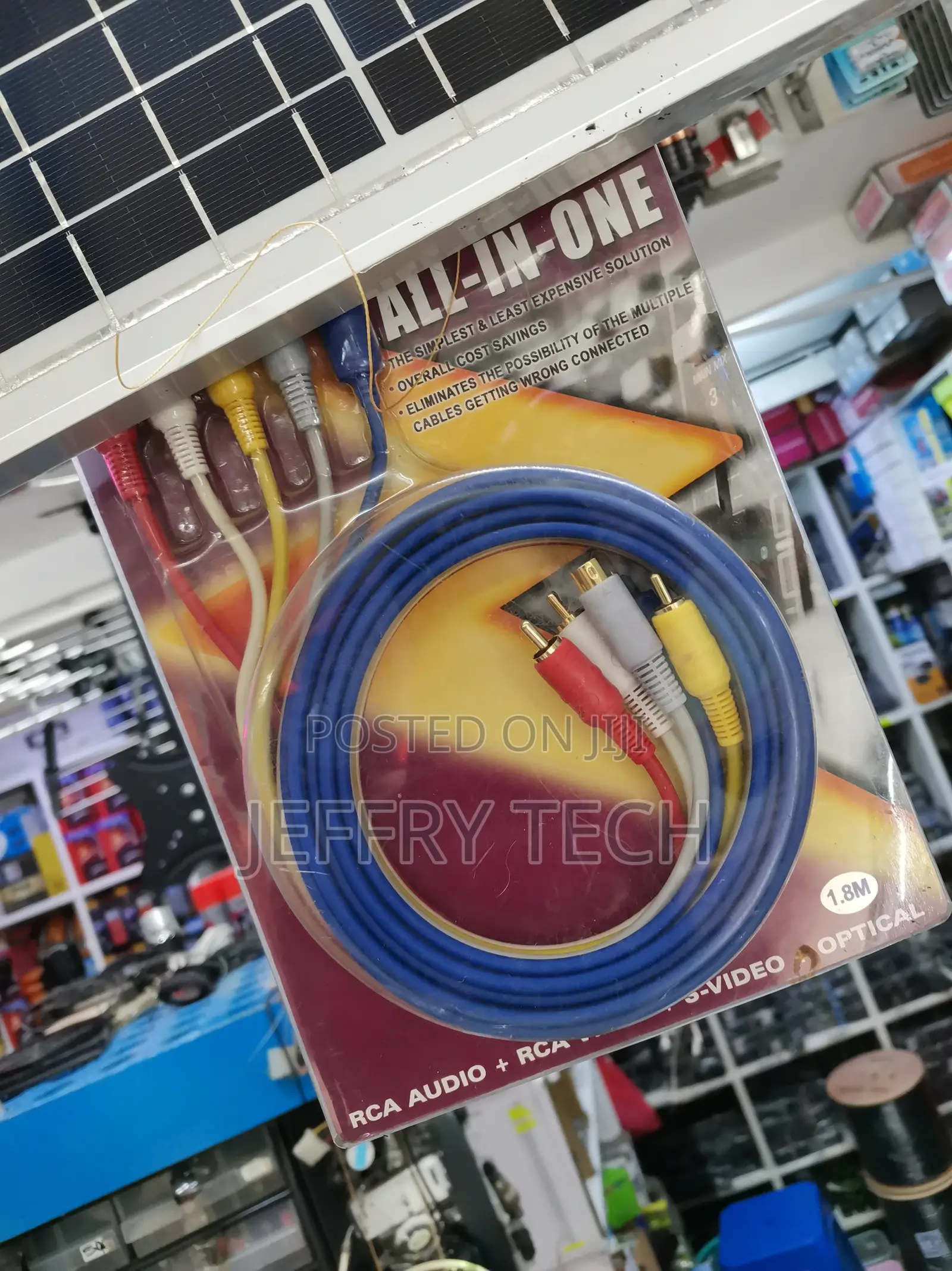 Audio Cables Rca Audio + Video + S Video + Optical