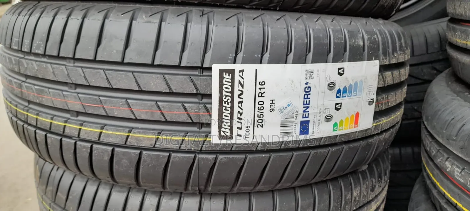 205/60r16 Bridgestone Tyres Brand New