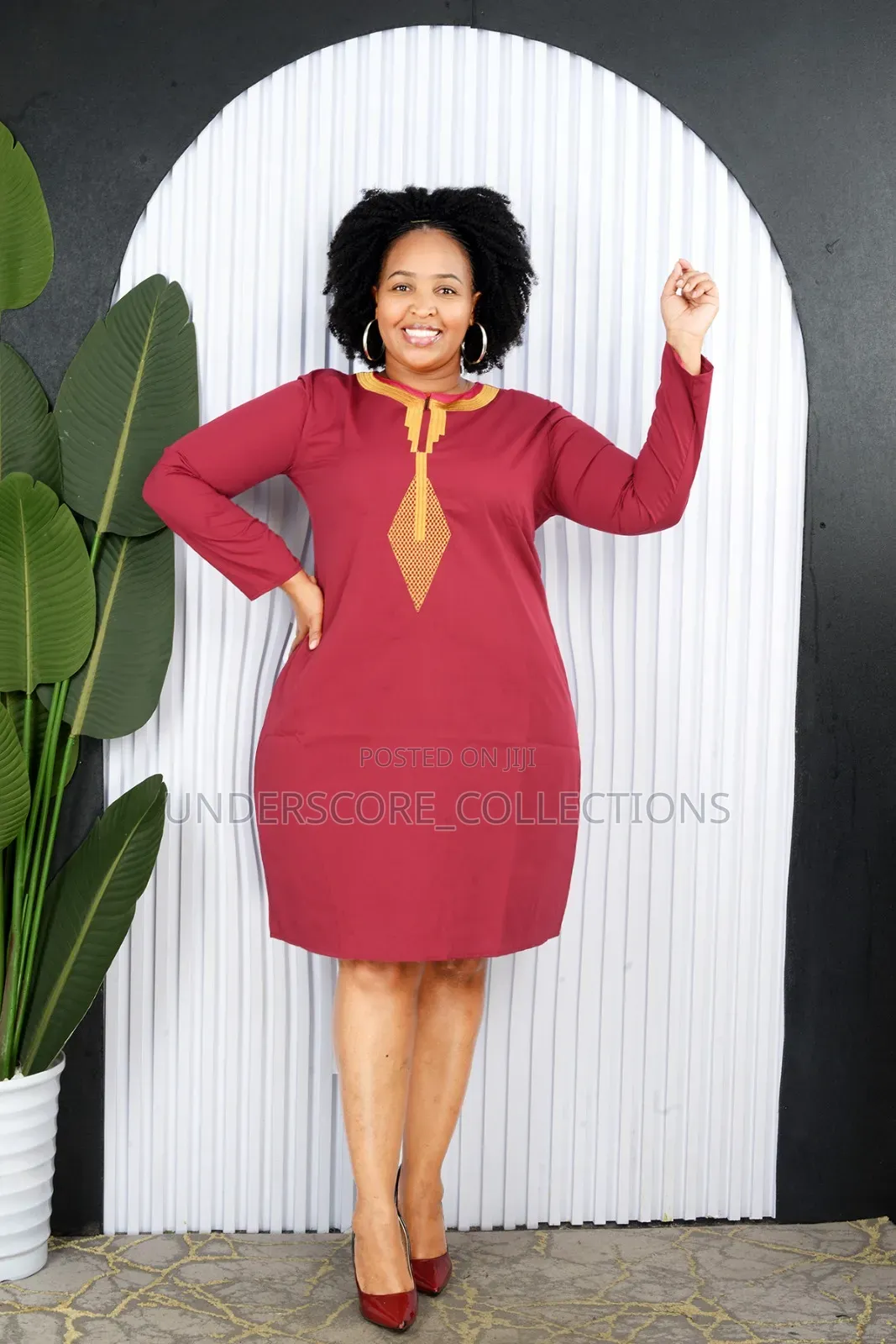 Very Cute Embroidery Dress. Free Size.